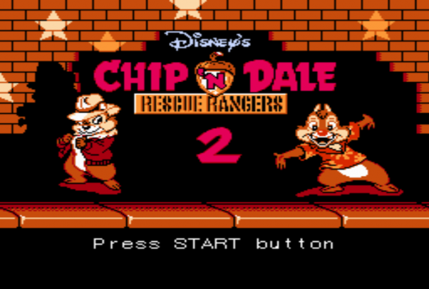 Chip and Dale Rescue Rangers 2 (Dendy)